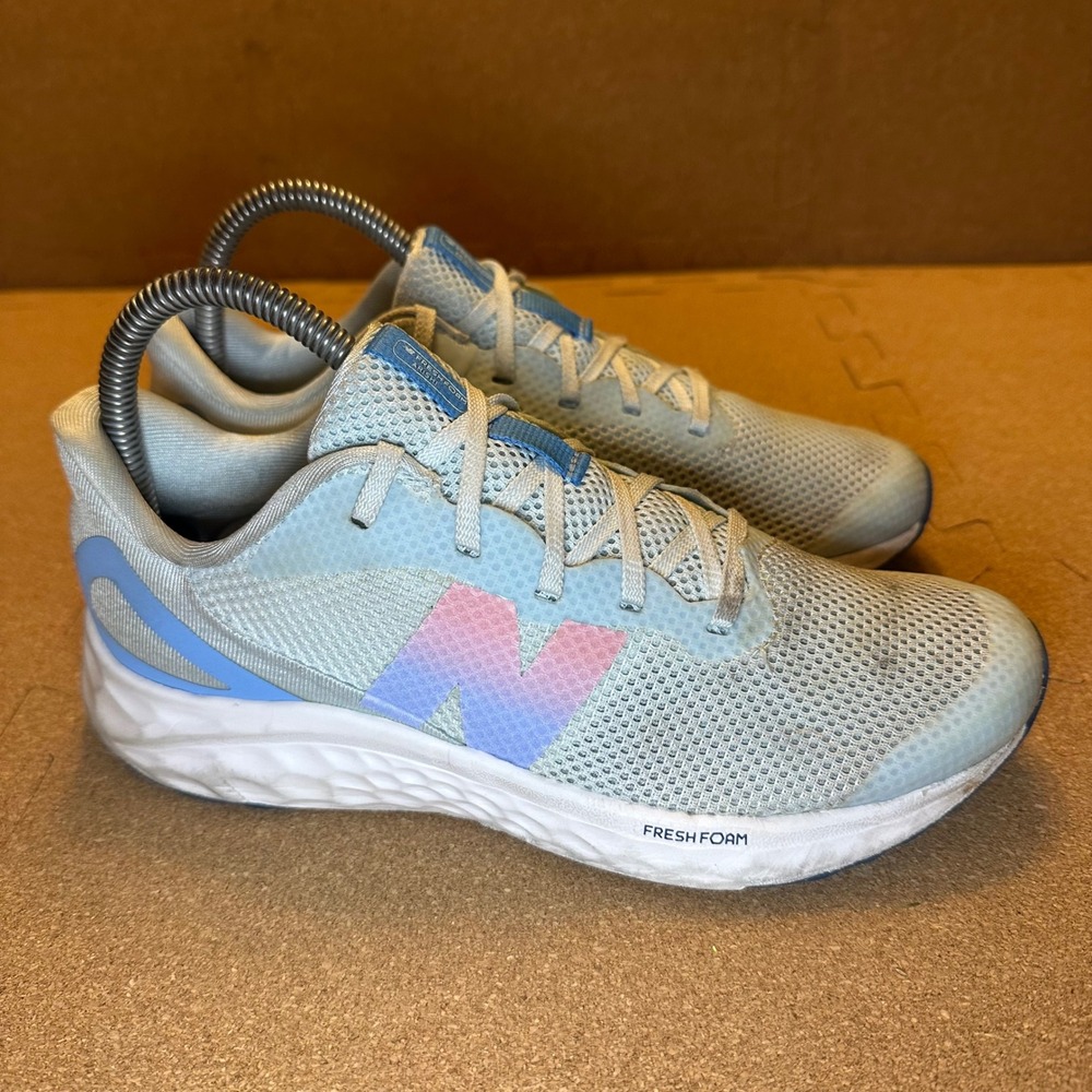 New Balance Fresh Foam Arishi v4 Mens 5 Light Blue Grey GPARIBP4 Running Shoes - Picture 1 of 10